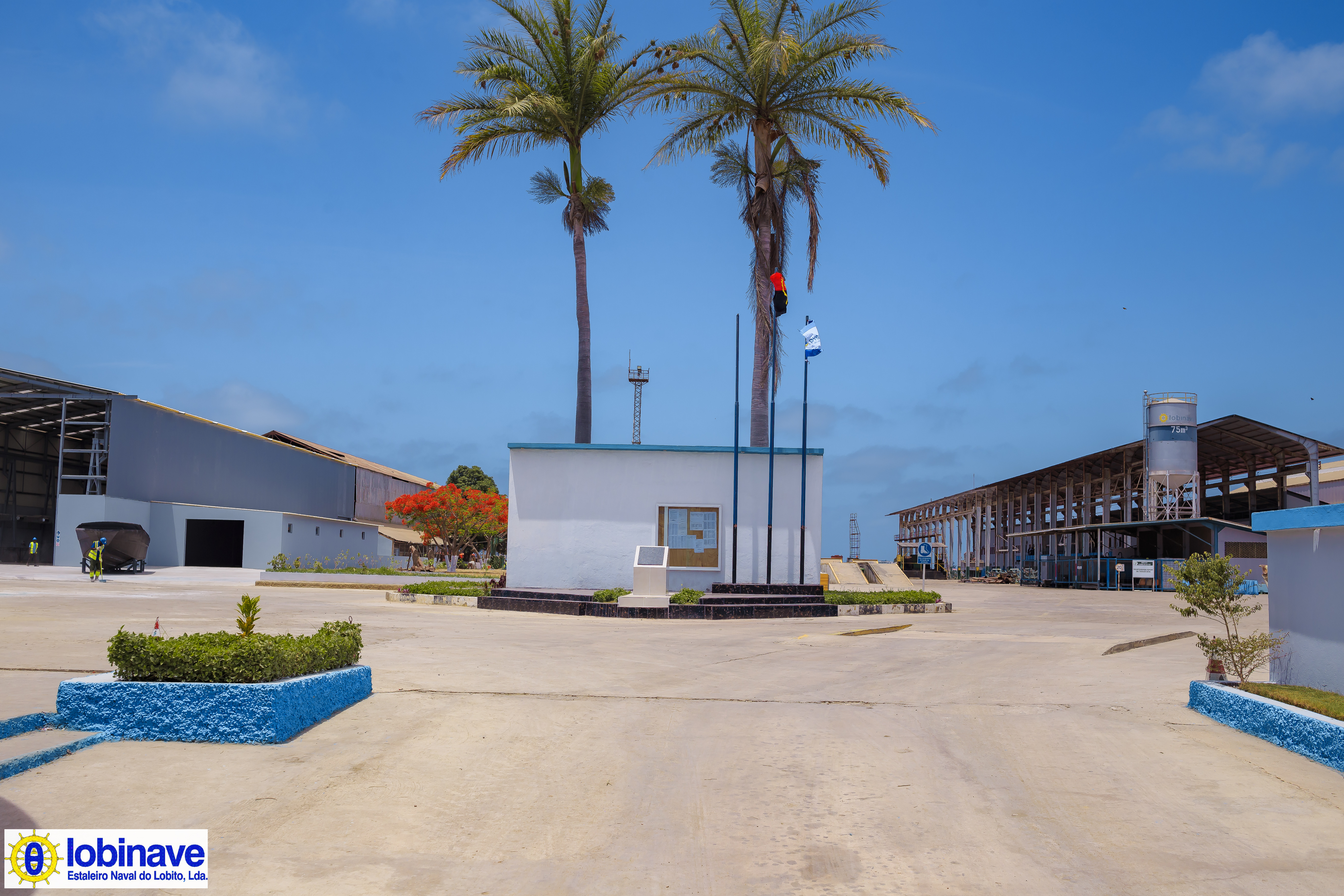 Vista Aérea do Estaleiro